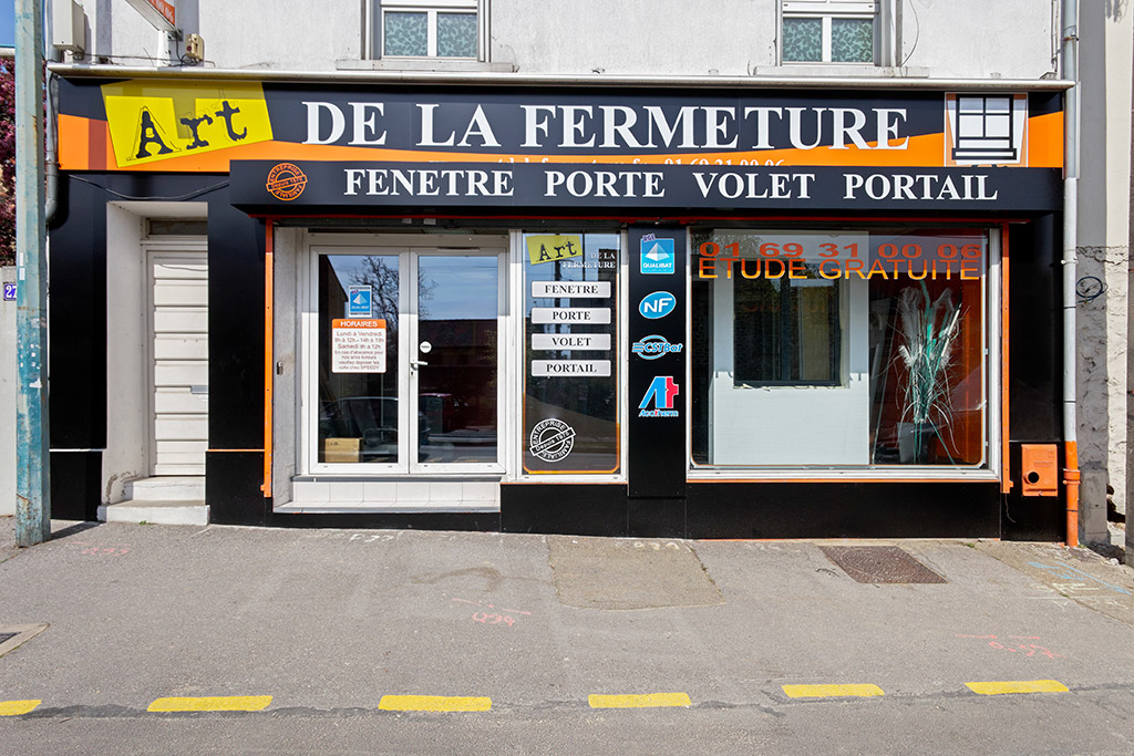 Art de la fermeture magasin